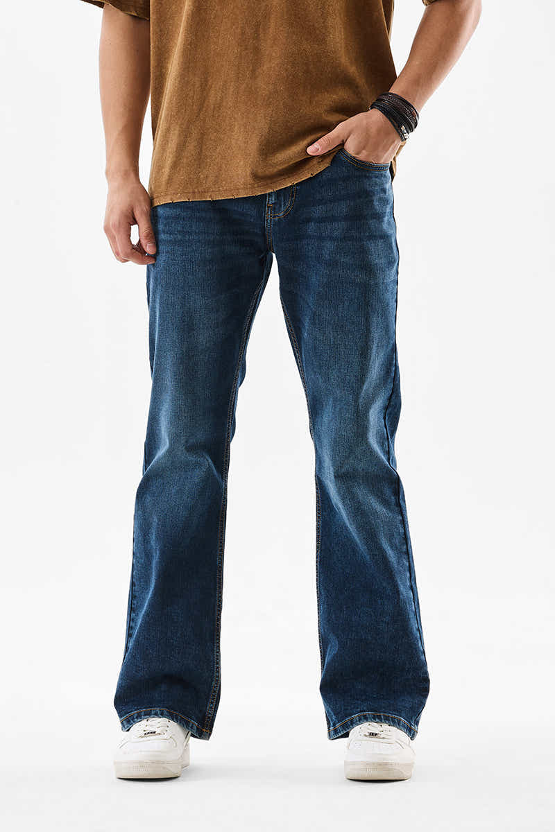 Stretch Bootcut Jeans